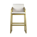 Banqueta de Madera Amália con Respaldo en Malla – Color Almendra – Lino Beige