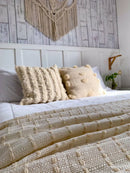 Manta de algodón Marcelle algodón cru 1,20x1,80